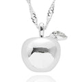 Juicy Gems Chic Apple Silver Plated Necklace