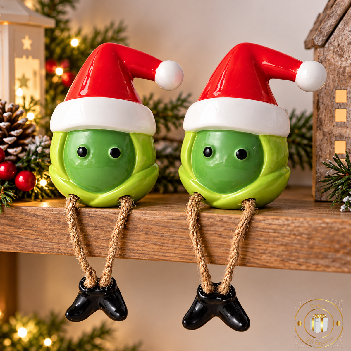 Christmas Sprout Shelf Sitter