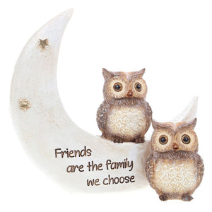 Friends Are The Family We Choose Owls