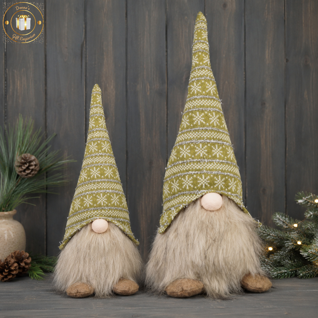 Green Christmas Gonks