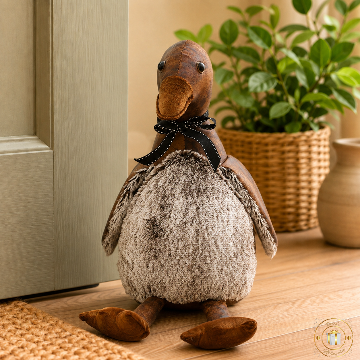 Duck Plush Doorstop