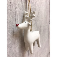 Load image into Gallery viewer, Rudolph Red Nose Reindeer Tree Decoration
