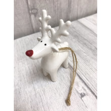 Load image into Gallery viewer, Rudolph Red Nose Reindeer Tree Decoration
