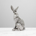 Silver Sitting Hare