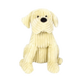 Ribbed Corduroy Dog Doorstop Cream