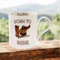 Comical Riding Mug