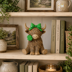 Irish Good Luck Lucky Charm Irene Highland Cow