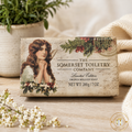 Limited Edition 200g Triple Milled Soap from The Somerset Toiletry Company featuring vintage-style botanical