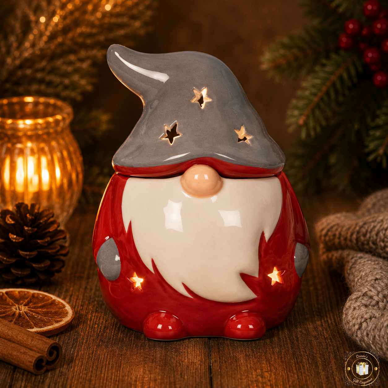 Christmas Gonk Oil Burner