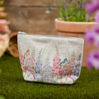 Robin Canvas Coin Purse & Make-Up Bag