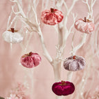 Velvet Pumpkin Hangers - Set of 6