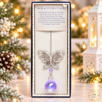 3D Butterfly & Crystal Suncatcher