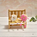 Ring Doughnut Shelf Sitters - Soft Velour