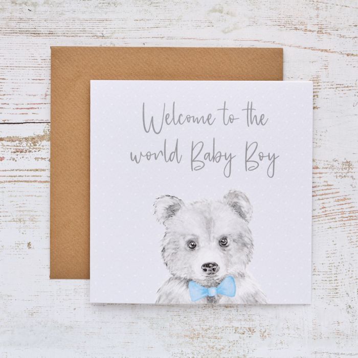 New Baby Boy Card