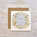 Happy Birthday Card Garden Birds A Little Birdy Told Me