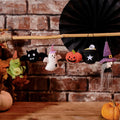 Spooktacular Hanging Halloween Decorations - Set of 6 Frog Bat Ghost Pumpkin Cauldron Witch