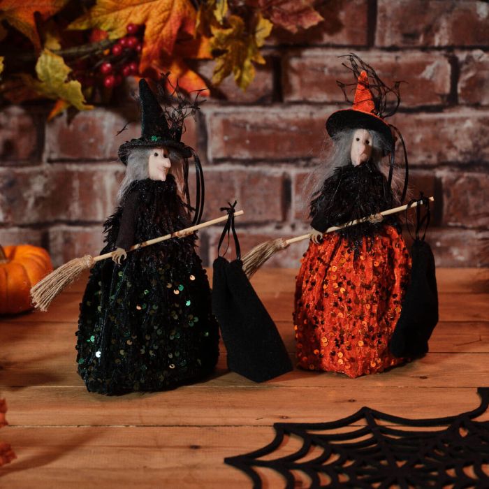 Spooktacular Halloween Witches Stood