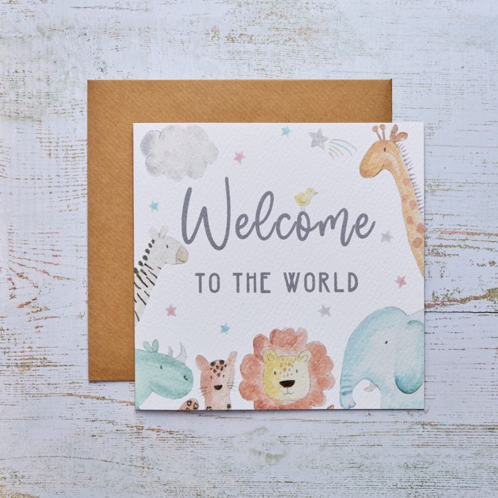 Welcome To The World New Baby Card