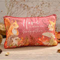 Autumn Toadstool Tales Cushion Home Is Where The Family Gathers