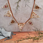 Toadstool Tales Harvest Mouse Flag Bunting *** PRE-ORDER ***