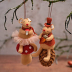 Toadstool Tales Textile Mr & Mrs Mouse Hangers - Pair *** PRE-ORDER ***
