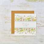 Thinking Of You Floral Butterflies Card