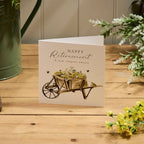 Happy Retirement Wheelbarrow Card
