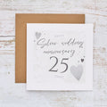 Silver Wedding Anniversary Card