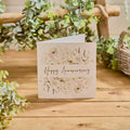 Happy Anniversary Floral Card