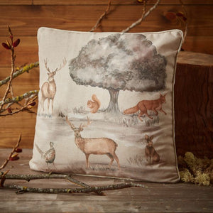 Woodland Animals Cushion