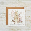 Hare Love On Your Birthday Card