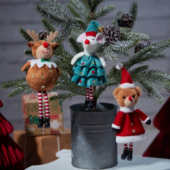 Christmas Animal Tree Decorations - PRE-ORDER