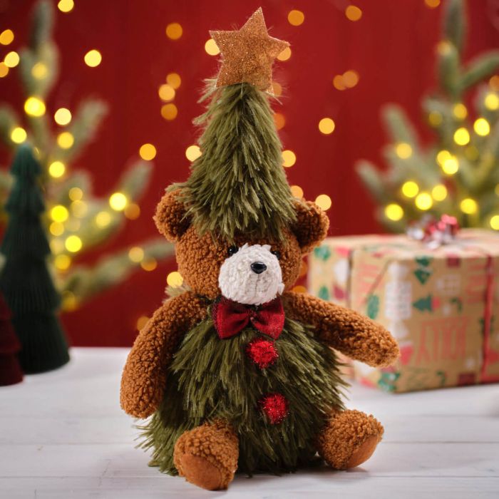 Christmas Tree Bear Soft Plush Toy