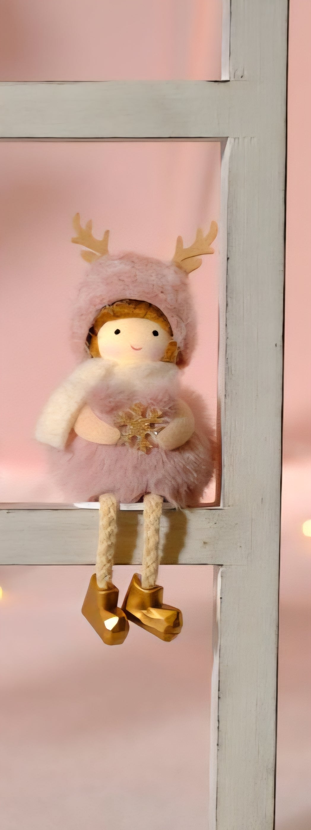 Christmas Furry Girl With Antlers