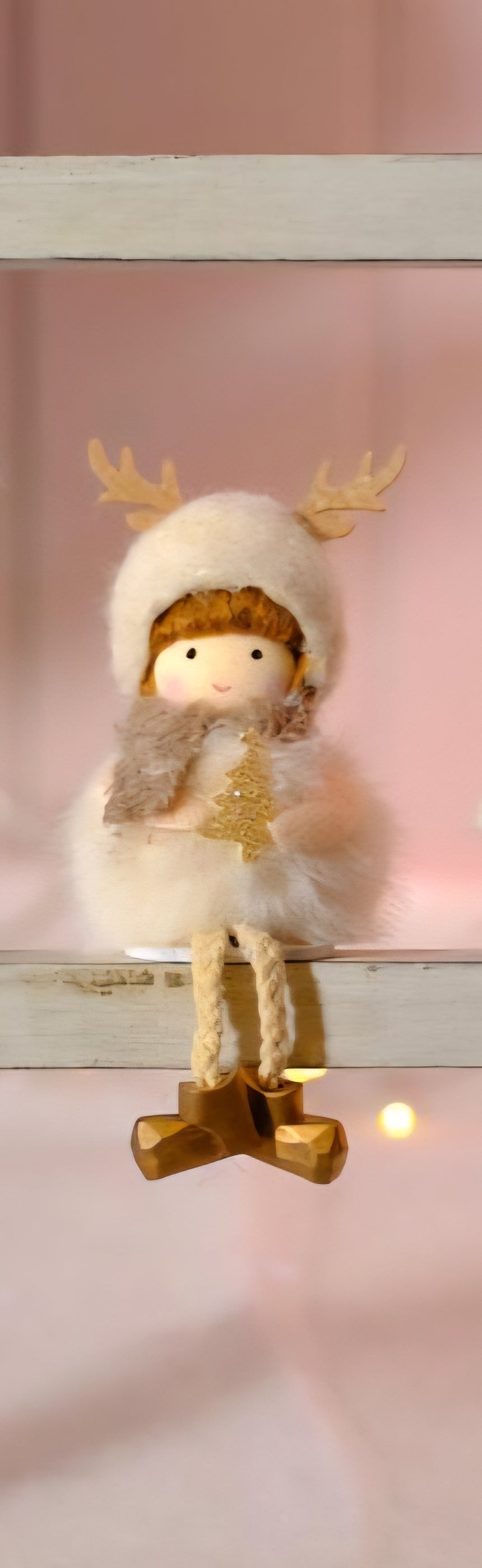 Christmas Furry Girl With Antlers