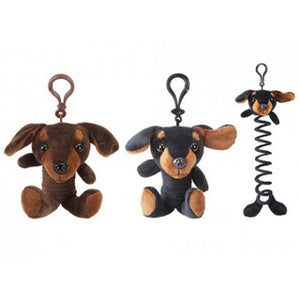 Clip-On Springy Dachshund Soft Toy Plush