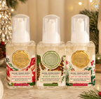 Mini Foaming Hand Soap Set ~ Christmas Joy ~ by Michel Design Works