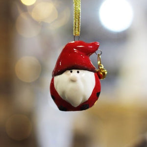 Red Gonk Tree Hanger With Bell