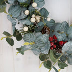 Natural Foliage & Berries Wreath
