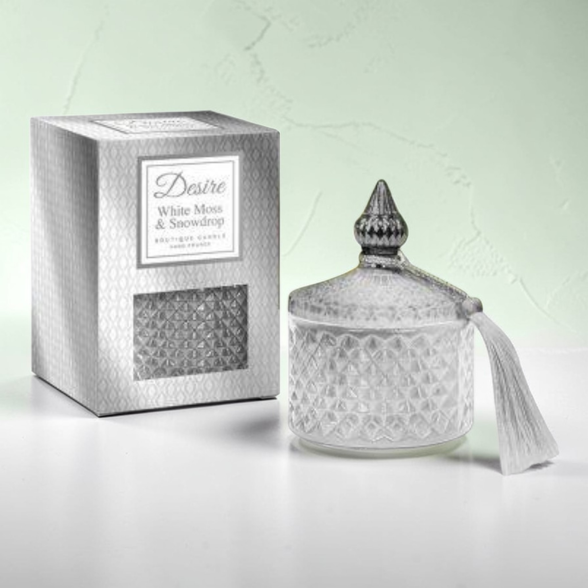 Candle Jar - White Moss & Snowdrops