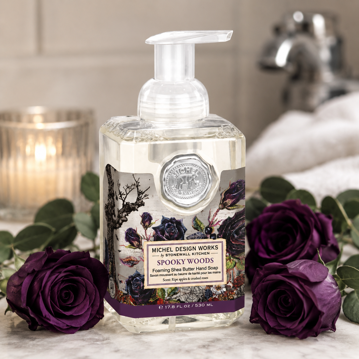 Halloween Spooky Woods Foaming Hand Soap by Michel Design Works