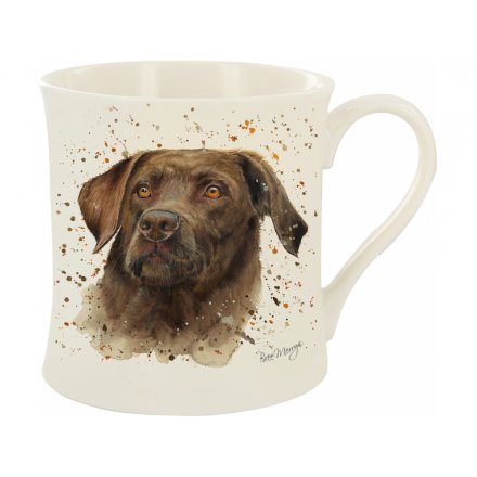 Bree Merryn China Mug - Chocolate / Brown Labrador