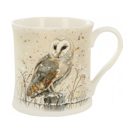 Bree Merryn China Mug - Winter Owl