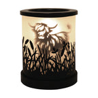 Electric Highland Cow Wax Warmer White or Black