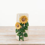 Ceramic 3D Sunflower Vases