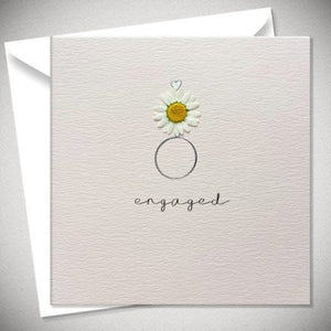 Engagement Card - Engaged Daisy & Ring