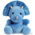 Palm Pal Soft Plush Toy - Tank Triceratops Dinosaur