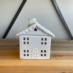 White Ceramic House Burner