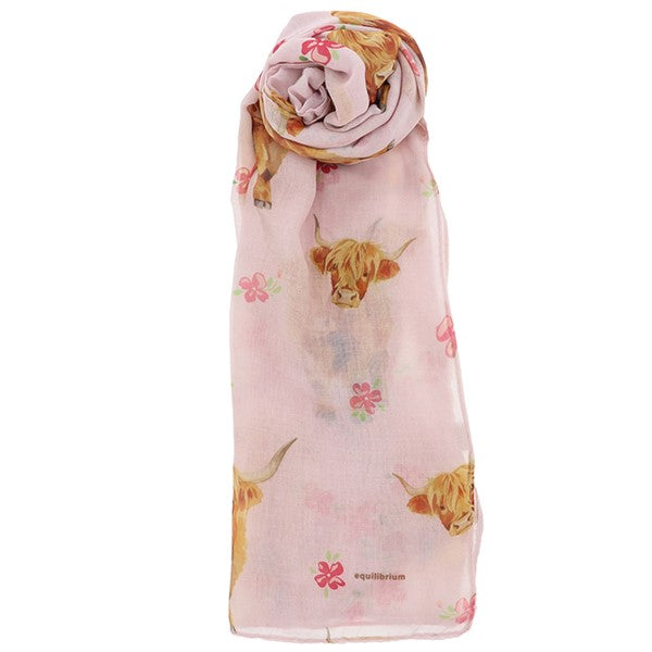 Highland Cow Scarf