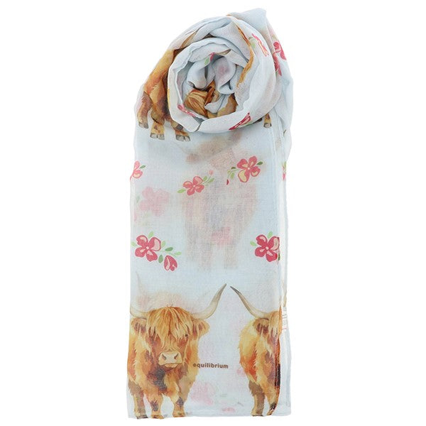 Highland Cow Scarf